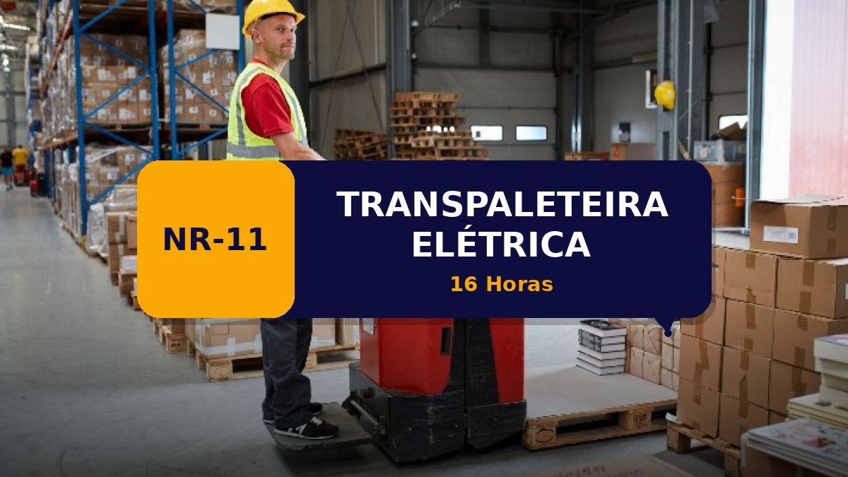 NR 11 - TRANSPALETEIRA ELÉTRICA